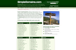 Simple Domains